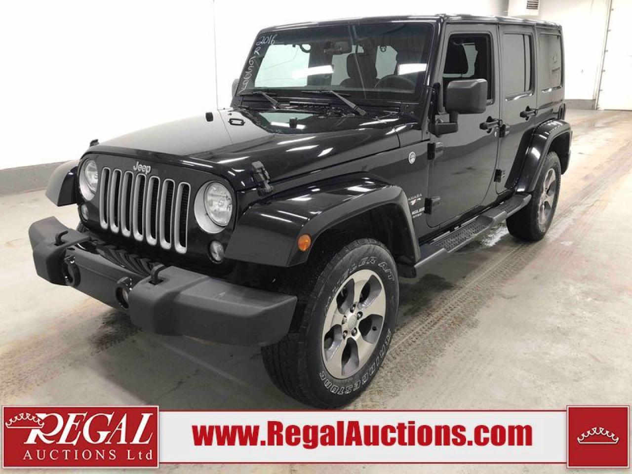 Used 2016 Jeep Wrangler Unlimited Sahara for sale in Calgary, AB