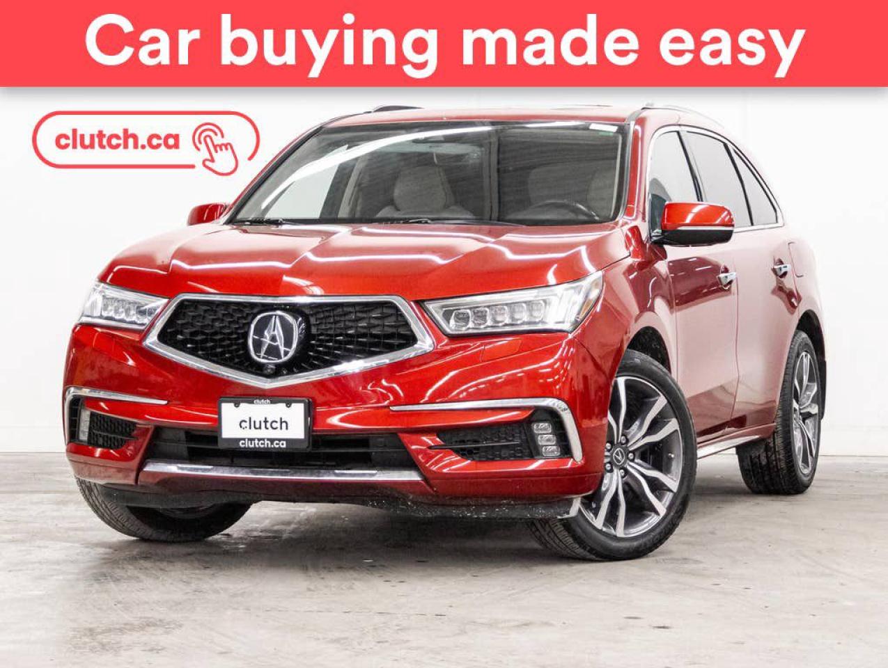Used 2019 Acura MDX Elite AWD w/ Front Heated Seats, Rearview Cam, Nav for sale in Toronto, ON