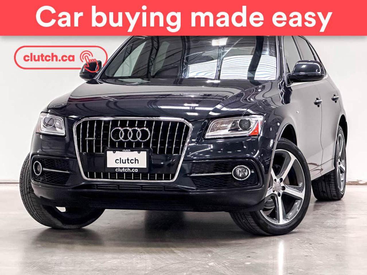 Used 2016 Audi Q5 Technik AWD w/ Heated Front Seats, Rearview Camera, Cruise Control for sale in Toronto, ON