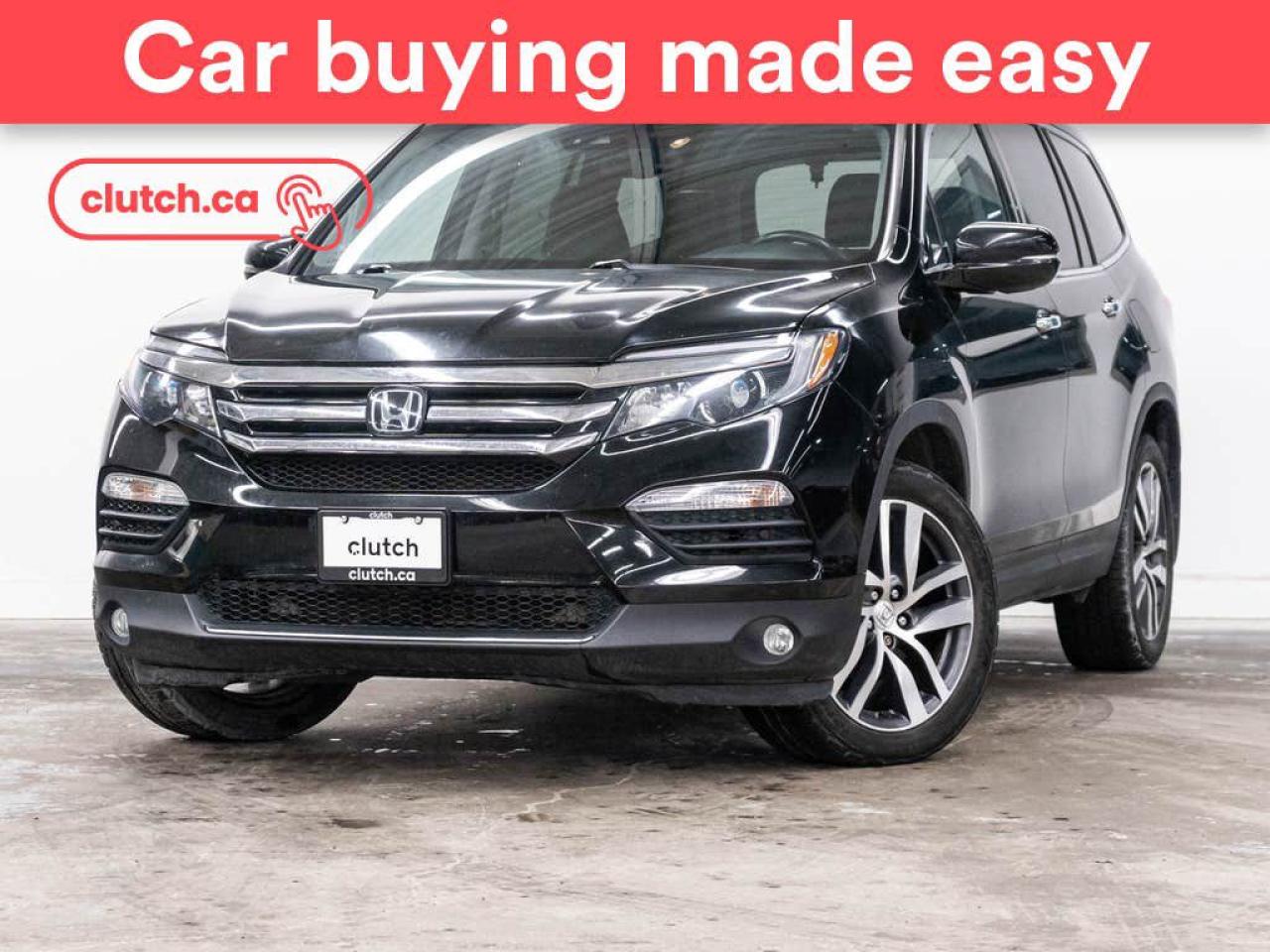 Used 2017 Honda Pilot Touring AWD w/Apple CarPlay, Heated Front Seats, Backup Cam for sale in Toronto, ON