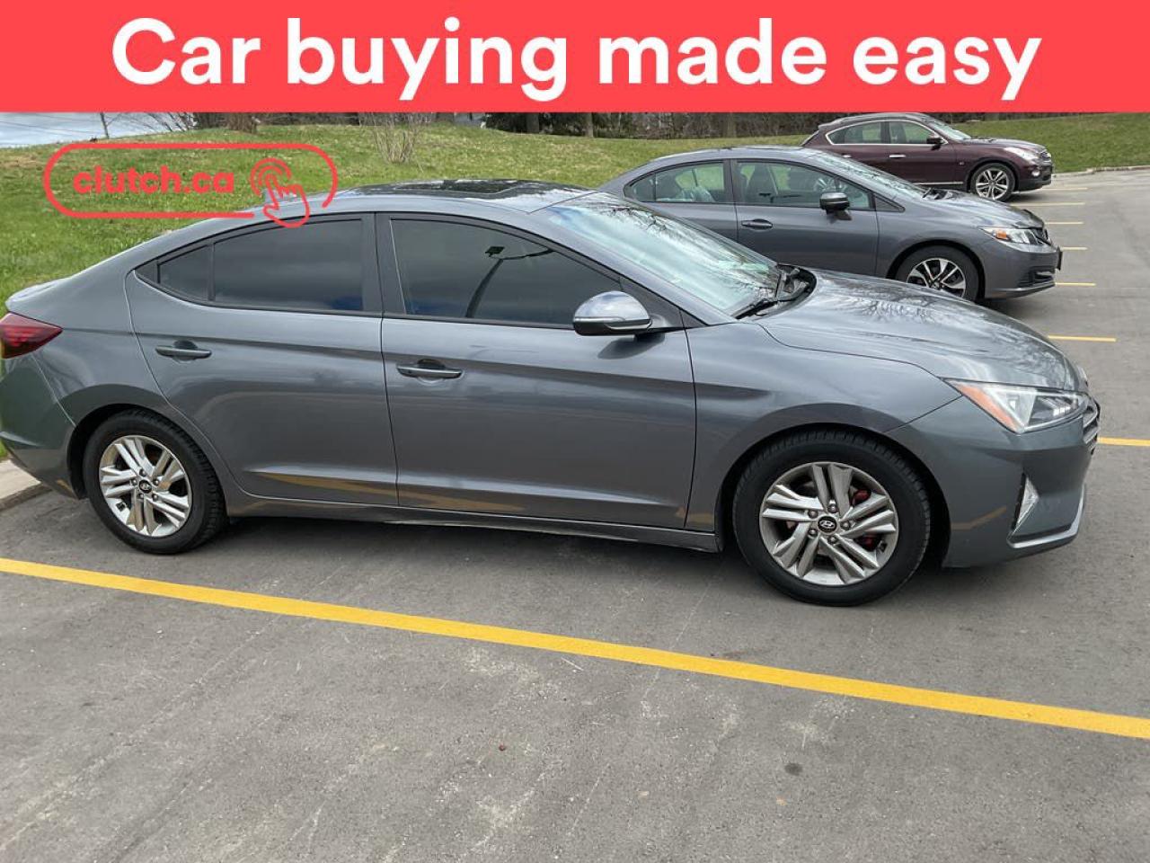 Used 2020 Hyundai Elantra Preferred w/ Sun & Safety Pkg. w/ Apple CarPlay, Heated Front Seats, Rearview Cam for sale in Toronto, ON