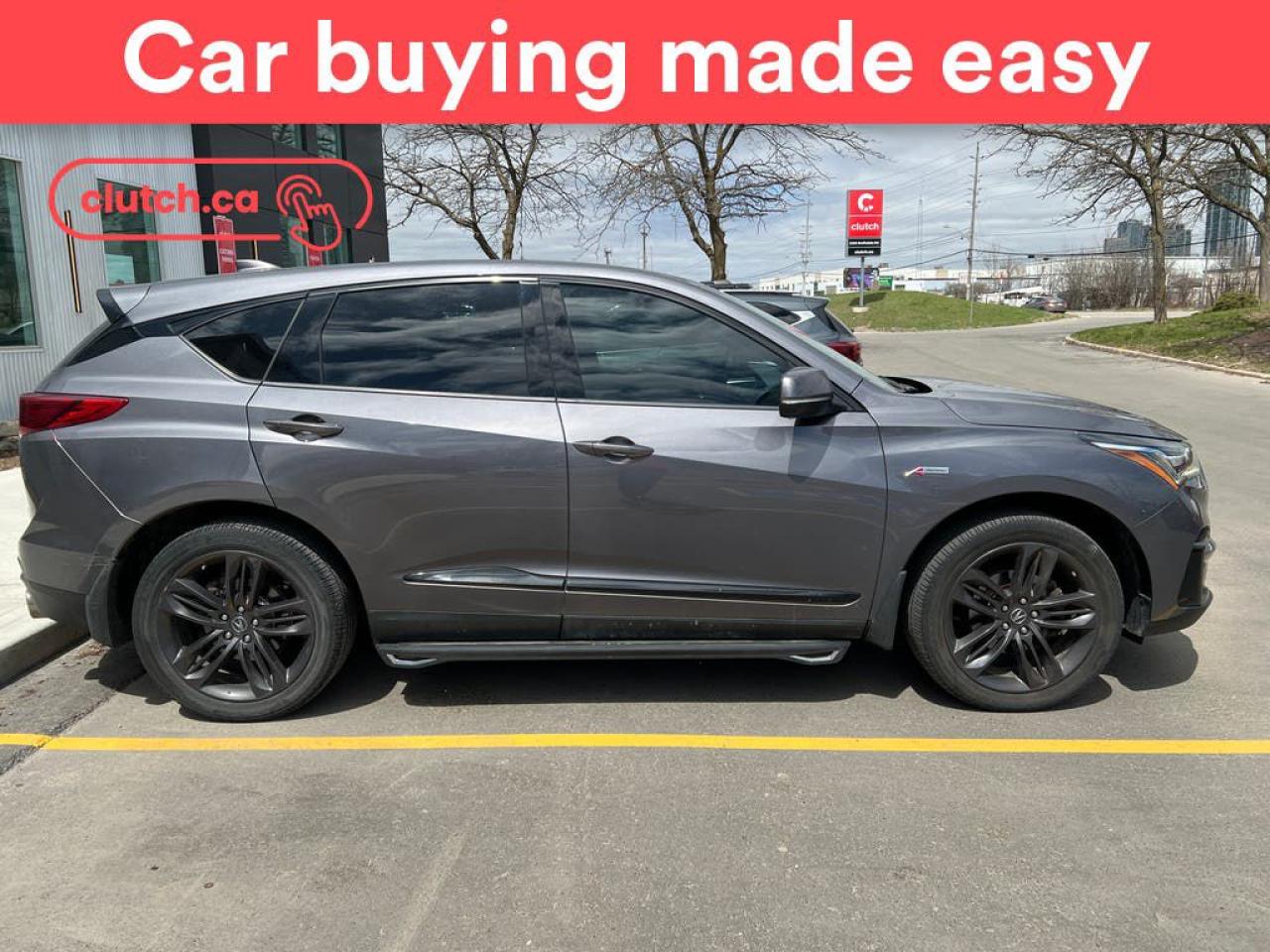 Used 2020 Acura RDX A-Spec SH-AWD w/ Apple CarPlay, Heated Front Seats, Rearview Cam for sale in Toronto, ON