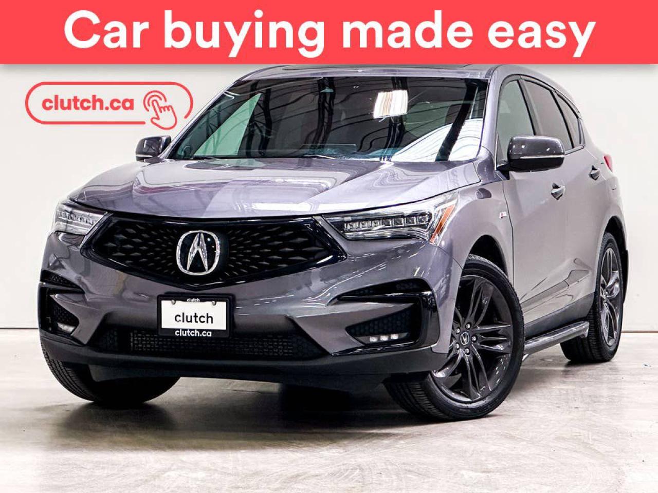 Used 2020 Acura RDX A-Spec SH-AWD w/ Apple CarPlay, Heated Front Seats, Rearview Cam for sale in Toronto, ON