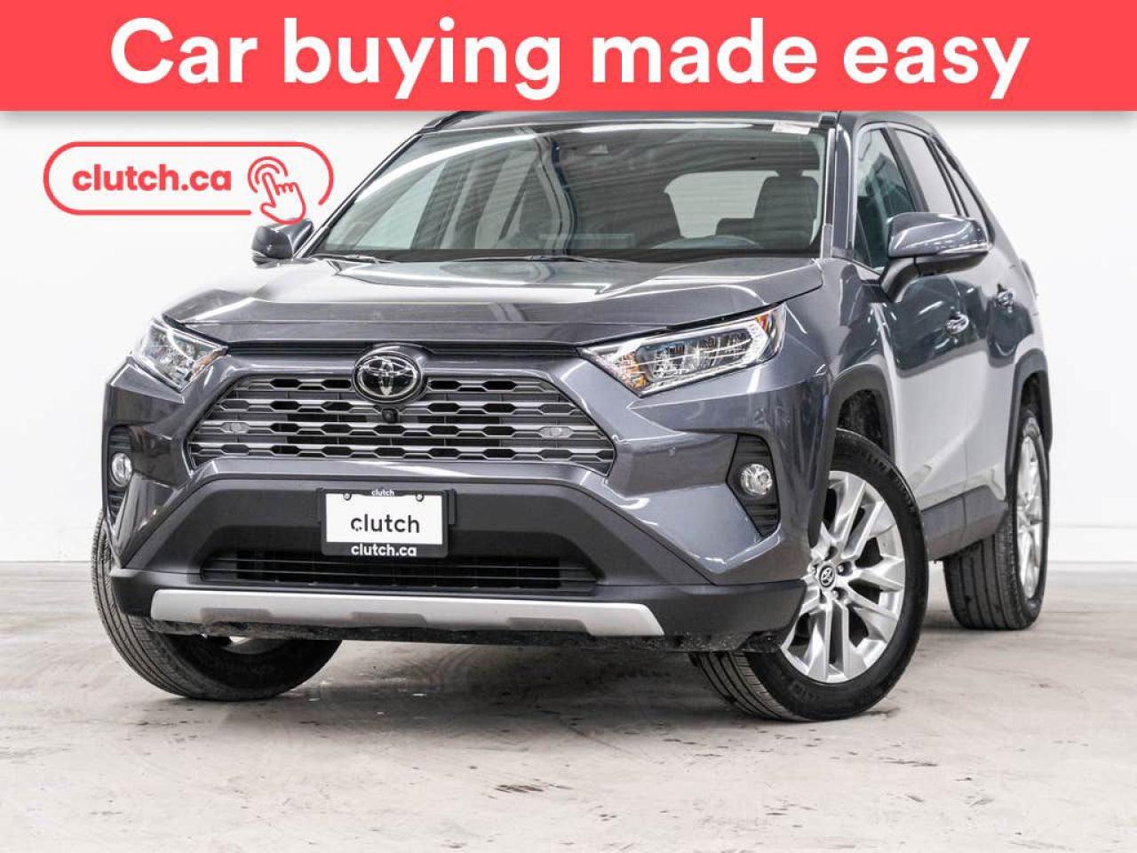 Used 2019 Toyota RAV4 Limited AWD w/Apple CarPlay, Heated Front Seats, Rearview Cam for sale in Toronto, ON