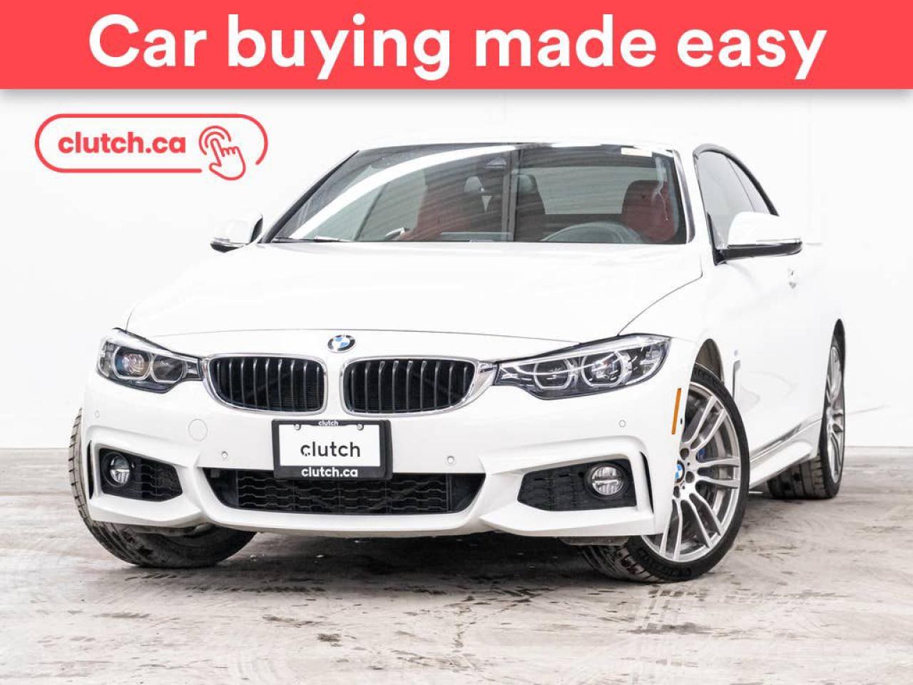 Used 2019 BMW 4 Series 440i xDrive AWD w/Apple CarPlay, Heated Front Seats, Rearview Cam for sale in Toronto, ON