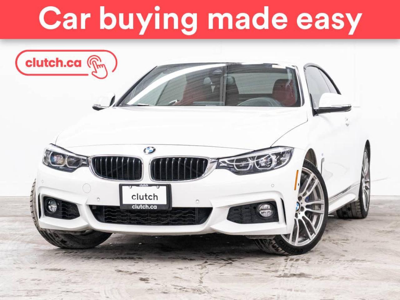 Used 2019 BMW 4 Series 440i xDrive AWD w/Apple CarPlay, Heated Front Seats, Rearview Cam for sale in Toronto, ON