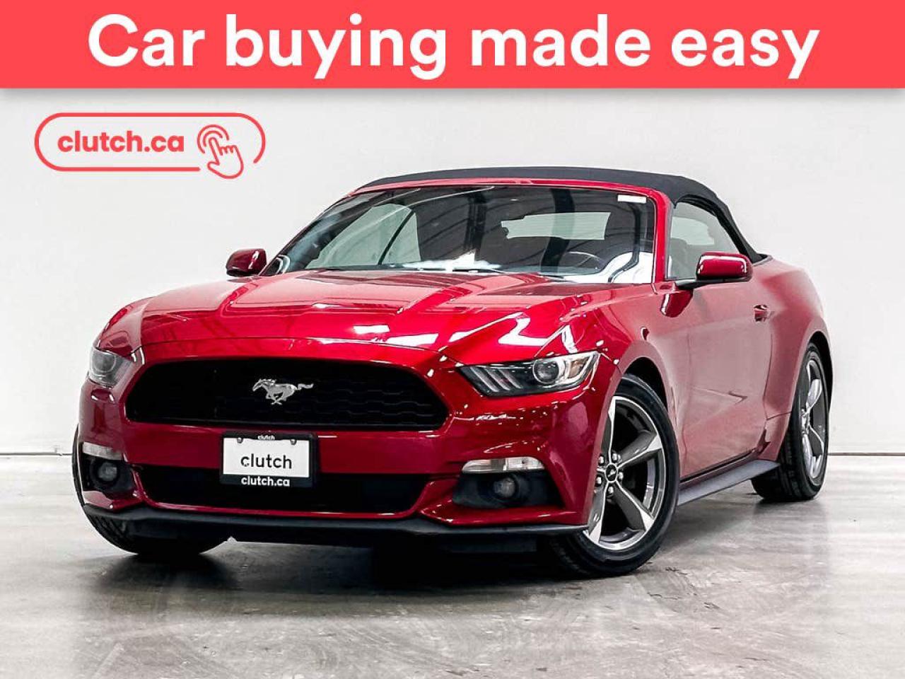 Used 2017 Ford Mustang V6 w/ Rearview Cam, Bluetooth, A,C for sale in Toronto, ON