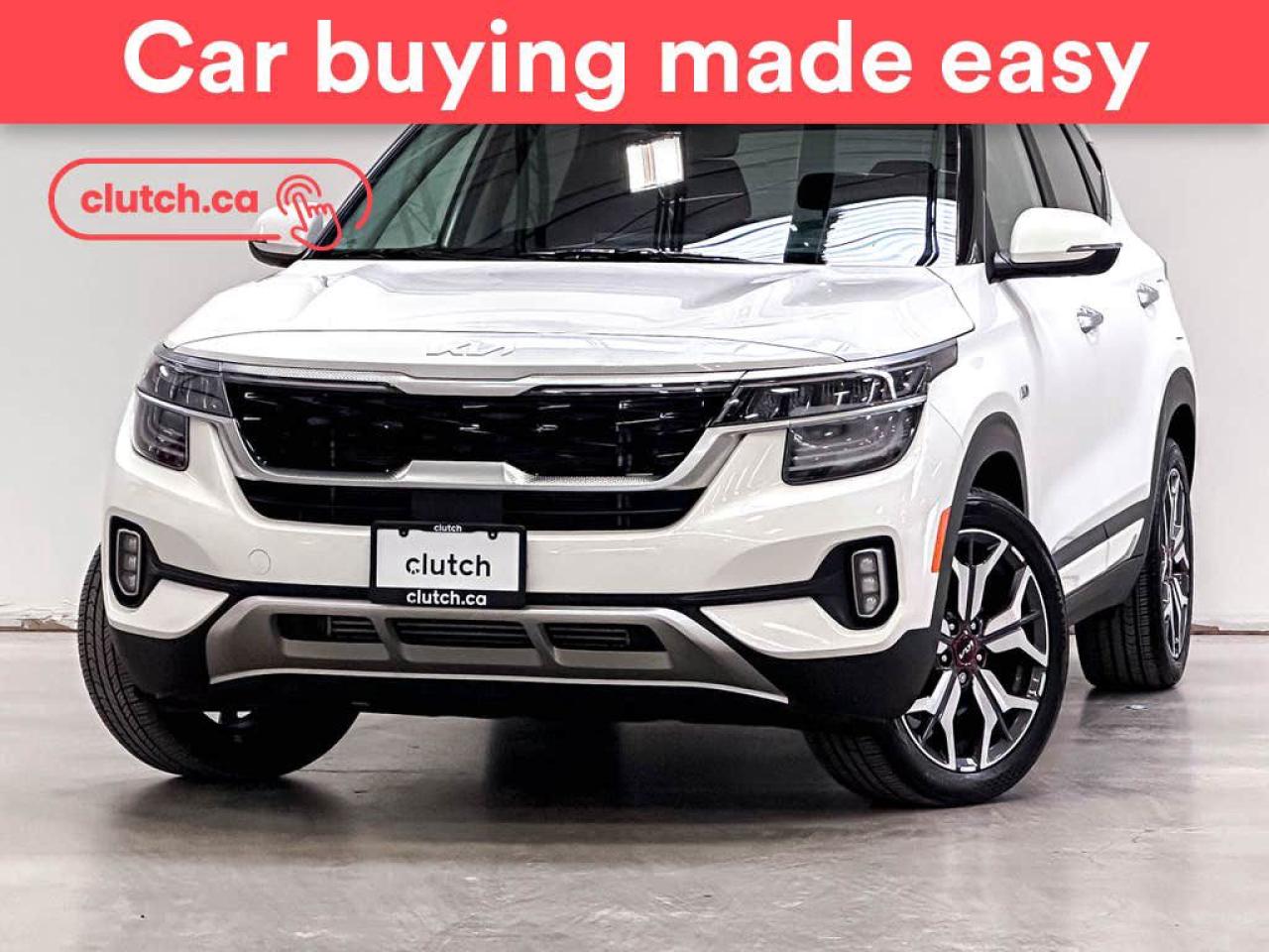 Used 2023 Kia Seltos SX Turbo w/ Apple CarPlay, Heated Front Seats, Rearview Cam for sale in Toronto, ON