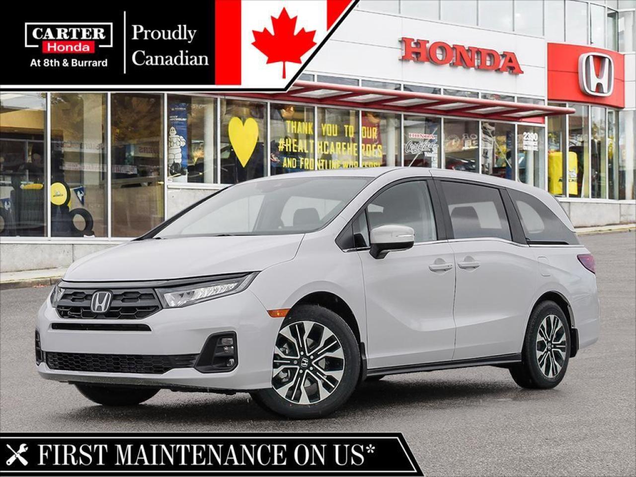 New 2025 Honda Odyssey TOURING | Leather Comfort & Built-In Tech for sale in Vancouver, BC