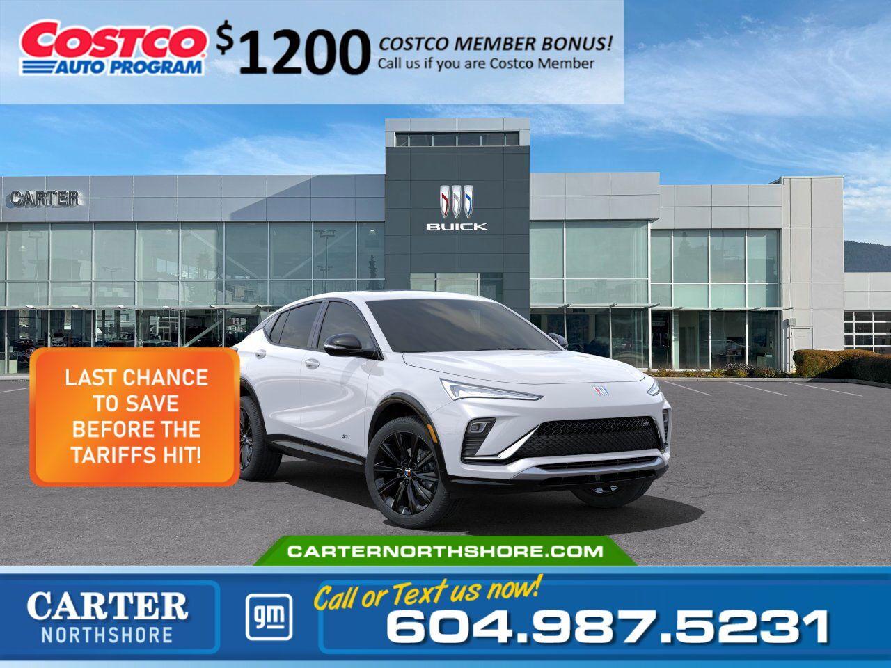 New 2025 Buick Envista Sport Touring/Costco Members get $1,200 Discount for sale in North Vancouver, BC