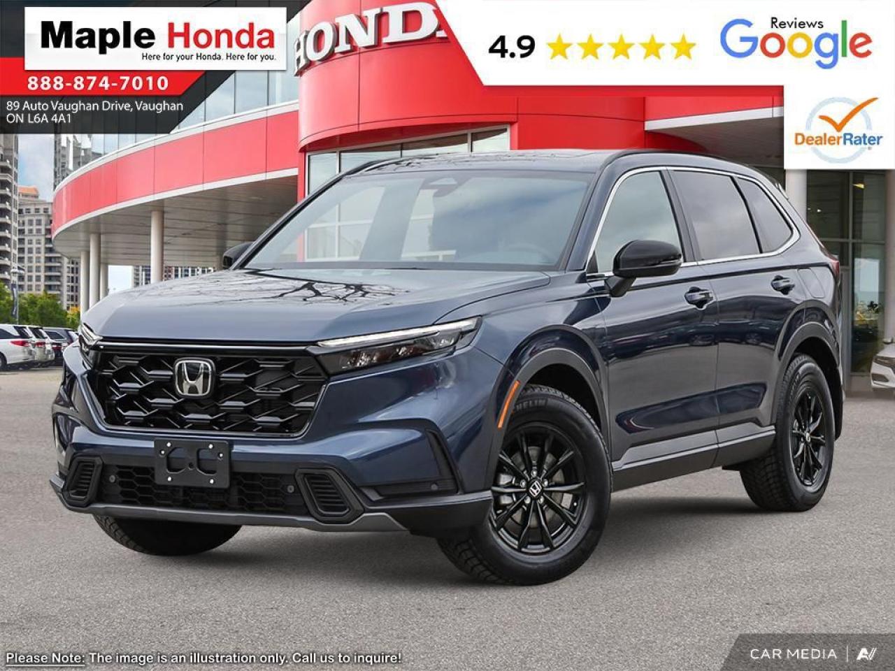 New 2025 Honda CR-V Hybrid 4DR AWD EX-L for sale in Vaughan, ON