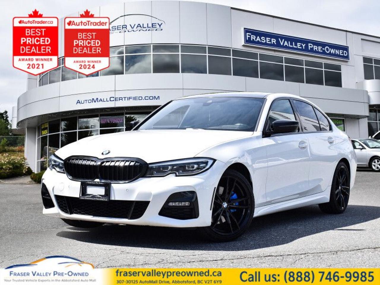 Used 2020 BMW 3 Series 330i xDrive Sedan  - Sunroof - $140.68 /Wk for sale in Abbotsford, BC