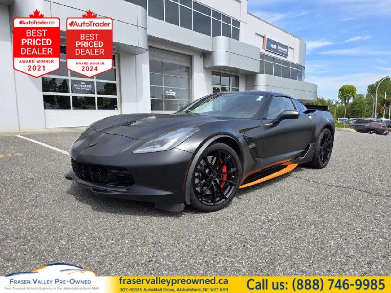 Used 2019 Chevrolet Corvette Grand Sport  - $313.49 /Wk for sale in Abbotsford, BC