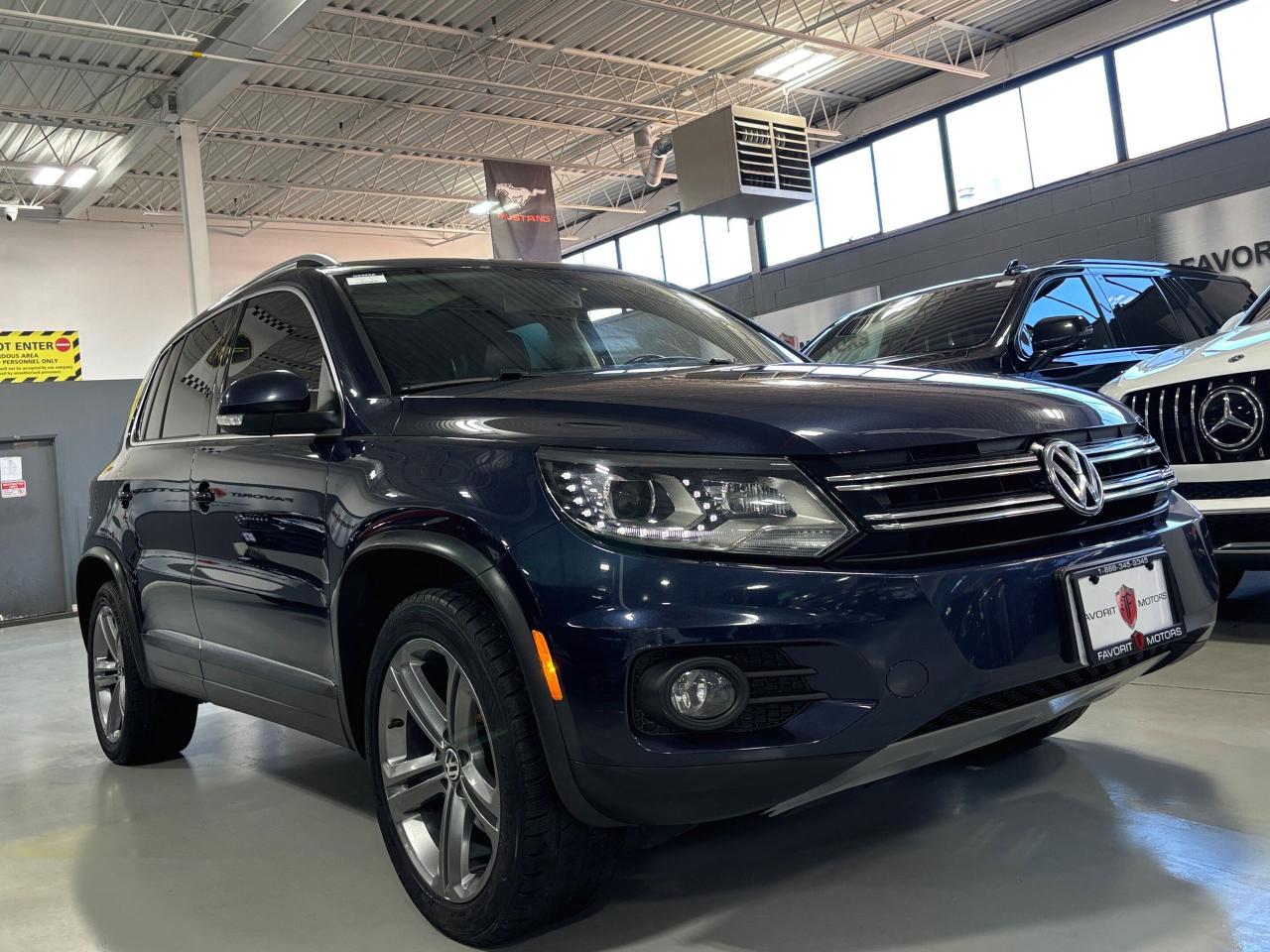 2017 Volkswagen Tiguan Highline|4MOTION|AWD|NAV|FENDERAUDIO|LEATHER|PANO| - Photo #2