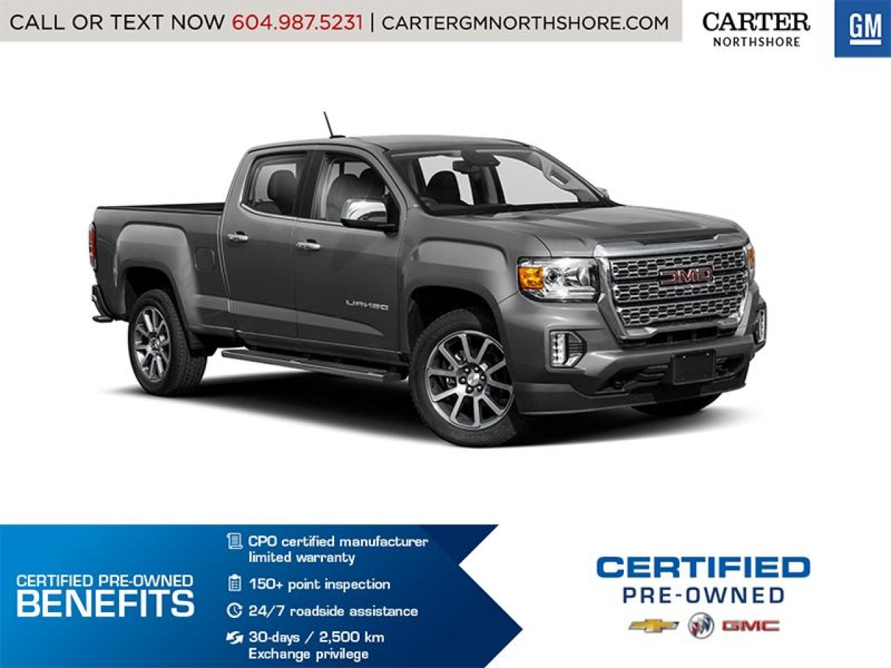 Used 2021 GMC Canyon FINANCE 4.99% FOR 24mo/Denali for sale in North Vancouver, BC