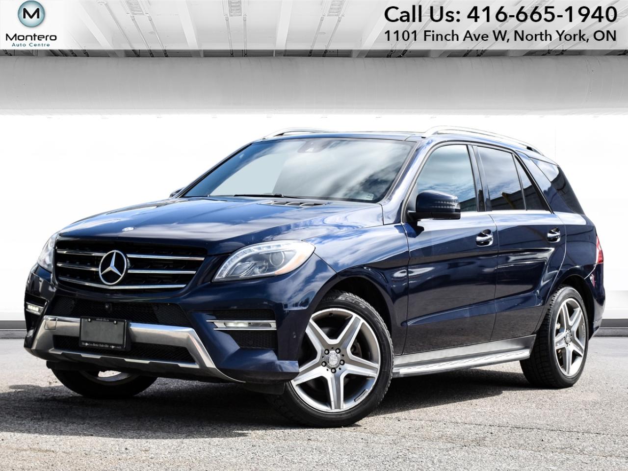 Used 2015 Mercedes-Benz ML-Class 4MATIC 4dr ML 350 BlueTEC FINANCING ONLY! for sale in North York, ON