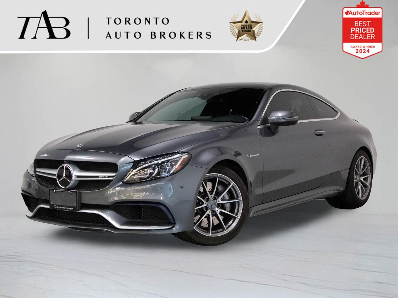 Used 2018 Mercedes-Benz C-Class AMG C 63 | COUPE | BURMESTER | PANO | HUD | for sale in Vaughan, ON