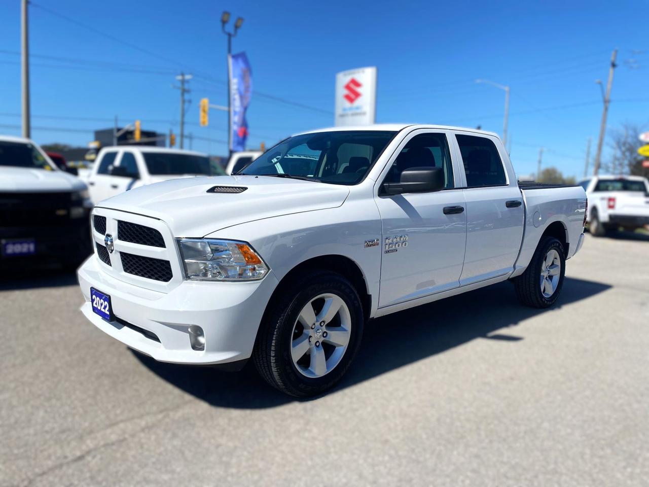 Used 2022 RAM 1500 Classic Tradesman Crew Cab 4x4 ~Camera ~Bluetooth ~20's for sale in Barrie, ON