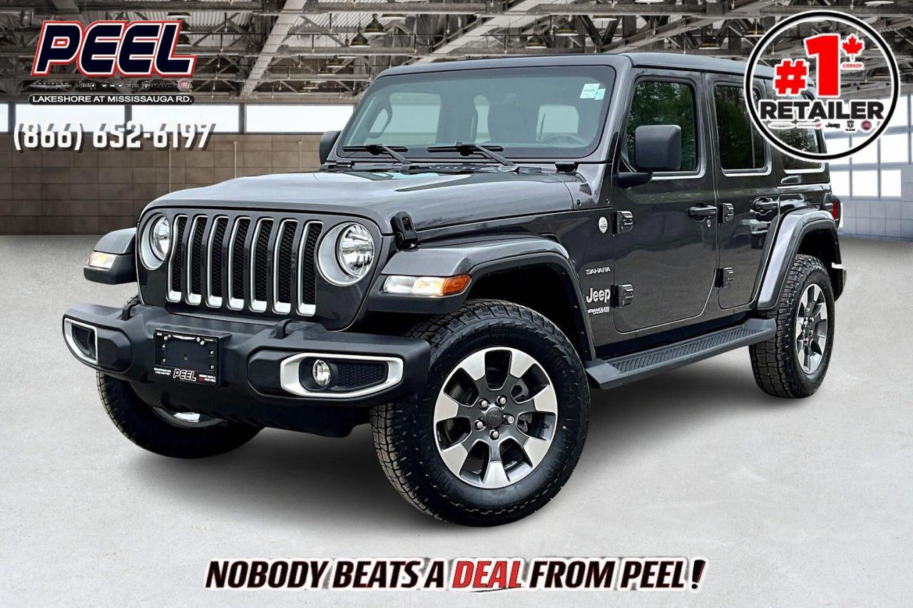 Used 2021 Jeep Wrangler Sahara | Skytop | Leather | Alpine | NAV | 4X4 for sale in Mississauga, ON