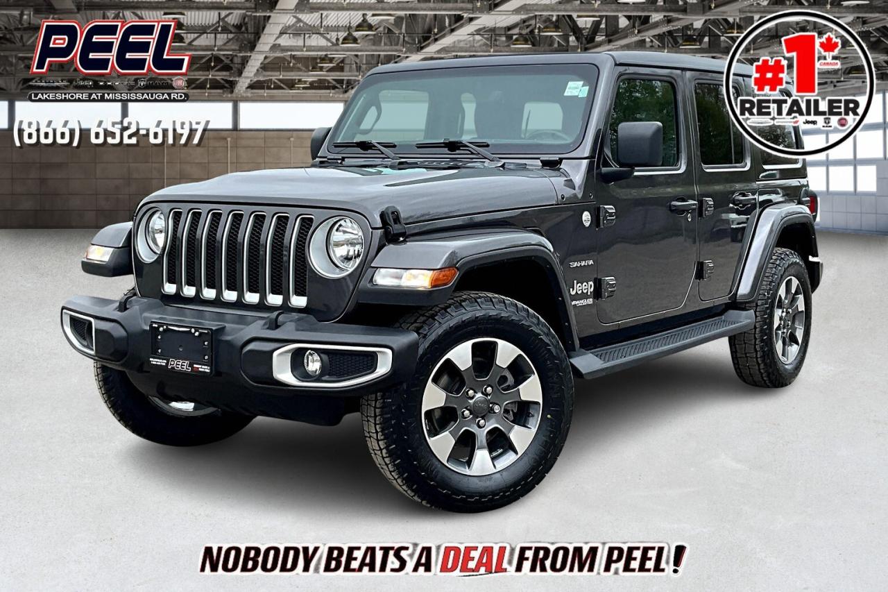 Used 2021 Jeep Wrangler Sahara | Skytop | Leather | Alpine | NAV | 4X4 for sale in Mississauga, ON