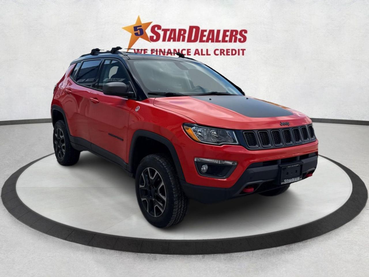 Used 2019 Jeep Compass Trailhawk NAV LEATHER HEATED SEAT WE FINANCE ALL! for sale in London, ON