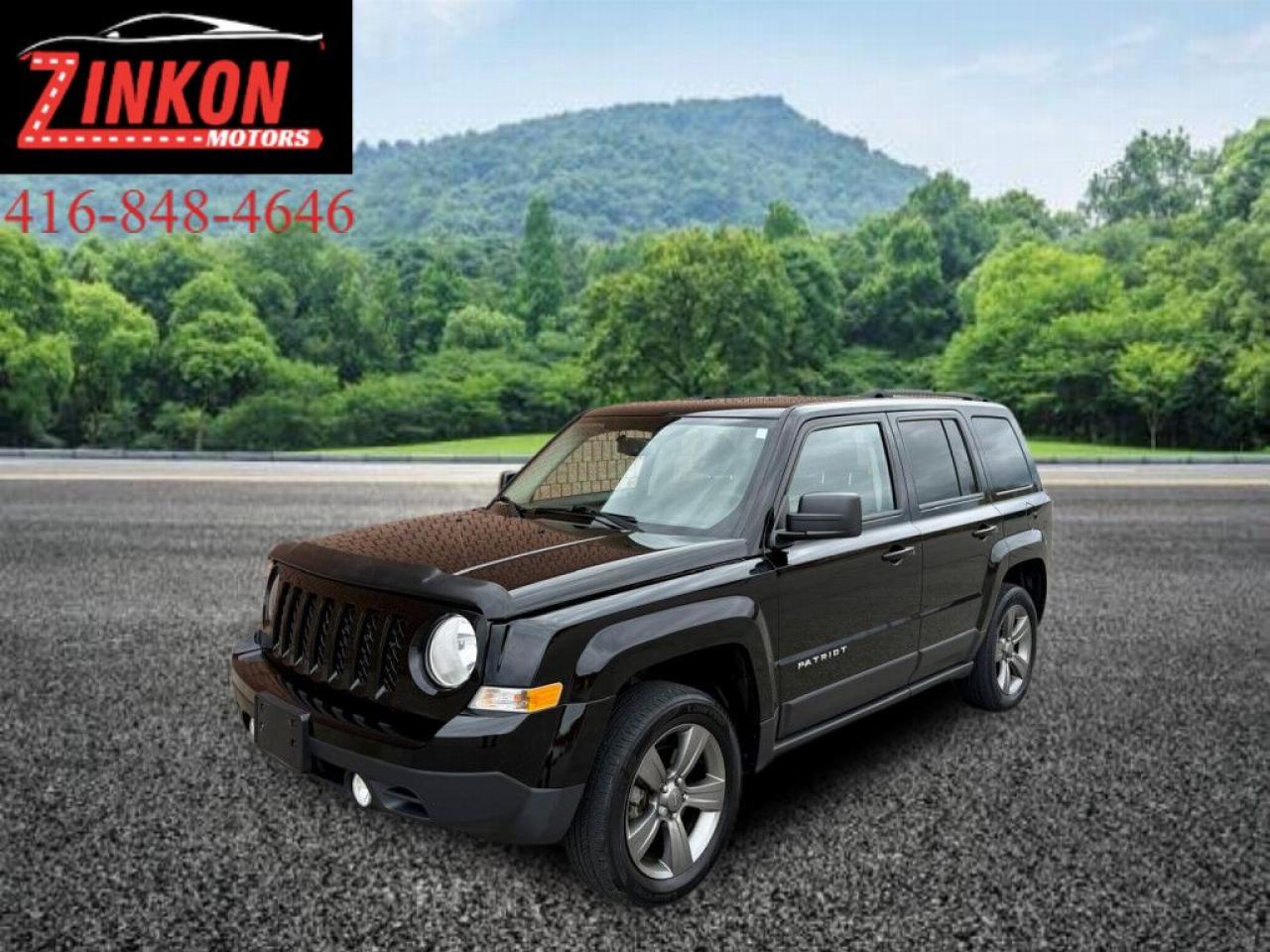 Used 2015 Jeep Patriot HIGH ALTITUDE |4X4|LEATHER|SUNROOF|REMOTE STARTER|POWER SEATS|HEATED SEATS| for sale in Pickering, ON