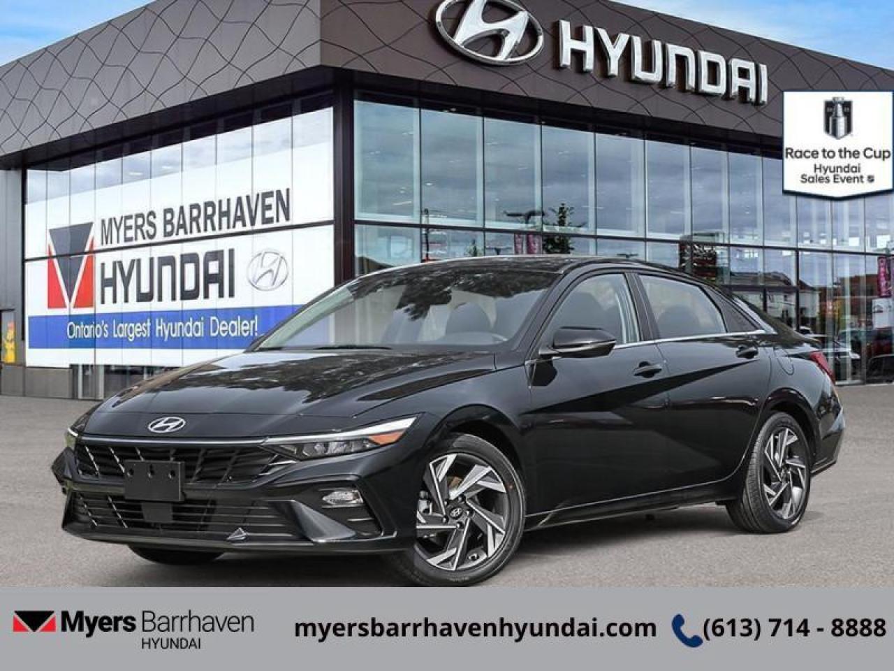 New 2025 Hyundai Elantra Luxury IVT w/Two-Tone  - Premium Audio for sale in Nepean, ON