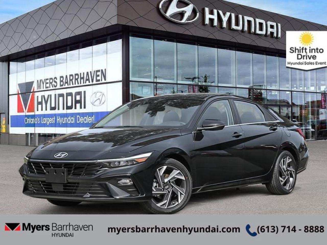 New 2025 Hyundai Elantra Luxury IVT w/Two-Tone  - Premium Audio for sale in Nepean, ON