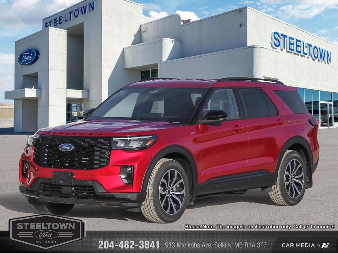 New 2025 Ford Explorer ST-Line  - BlueCruise -  Navigation for sale in Selkirk, MB