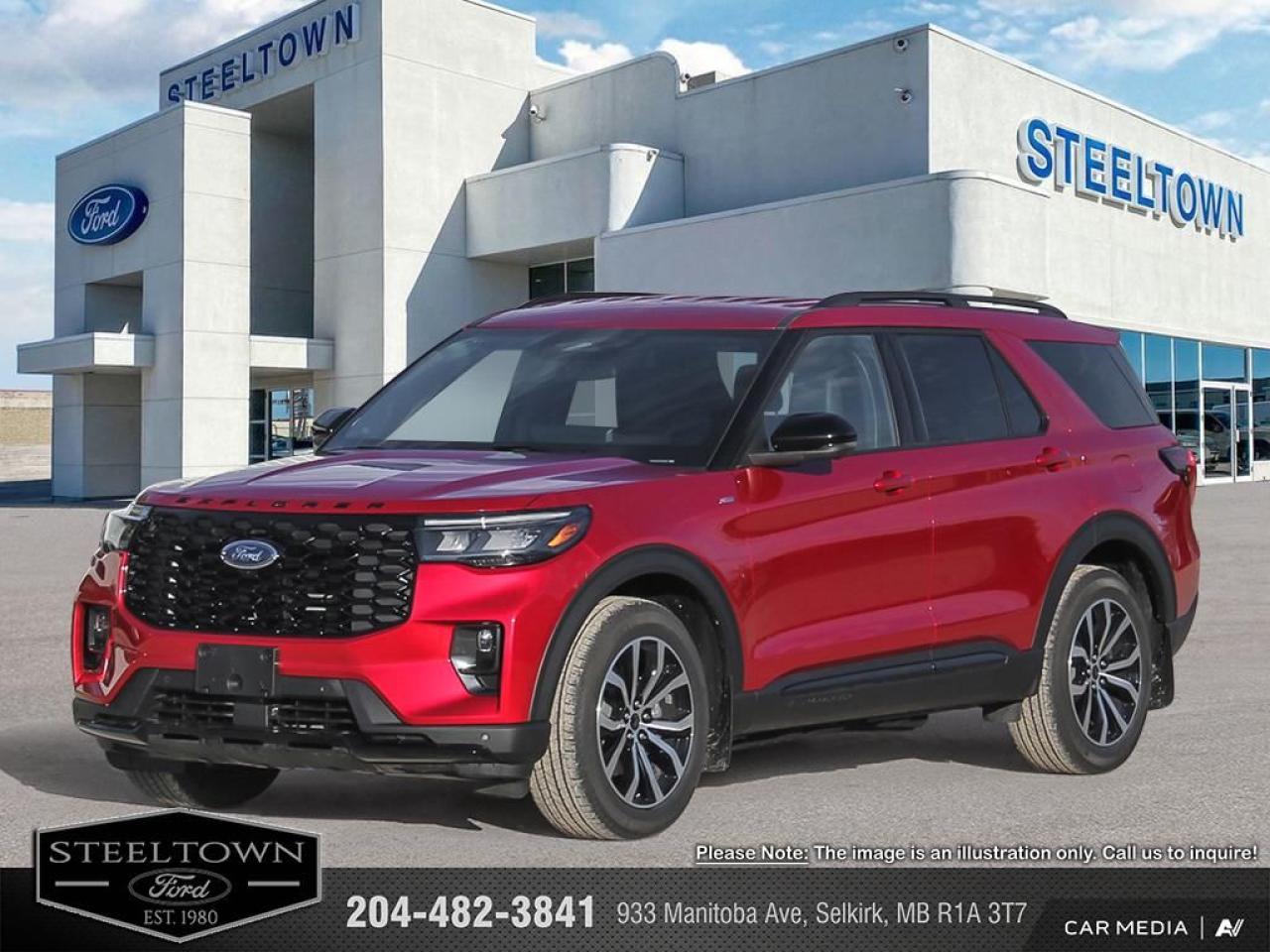 New 2025 Ford Explorer ST-Line  - BlueCruise -  Navigation for sale in Selkirk, MB