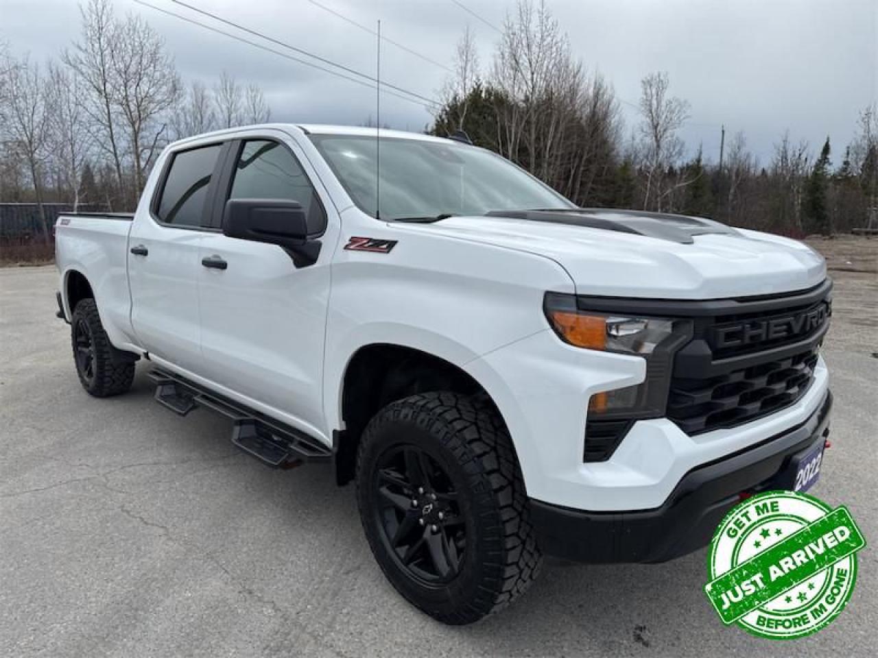 Used 2022 Chevrolet Silverado 1500 Custom Trail Boss  Remote Start for sale in Timmins, ON