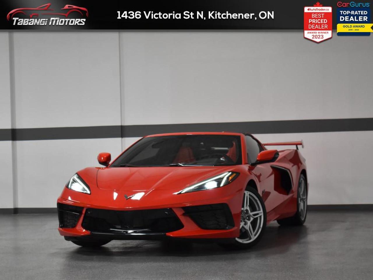 Used 2023 Chevrolet Corvette Stingray 2LT  Convertible No Accident HUD Red Leather BOSE for sale in Mississauga, ON