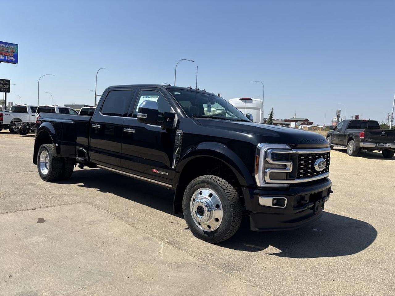 New 2025 Ford F-450 Super Duty DRW PLATINUM 8' Box 773A for sale in Camrose, AB