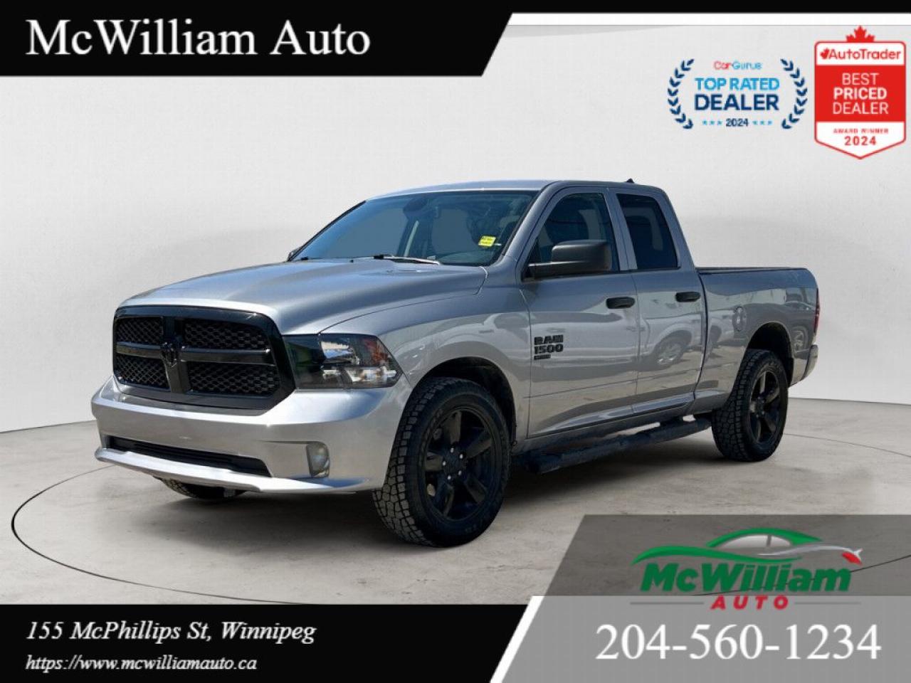 Used 2021 RAM 1500 Classic Tradesman Crew Cab| HTD SEATS & WHEEL|121 LITRE FUEL TANK| for sale in Winnipeg, MB