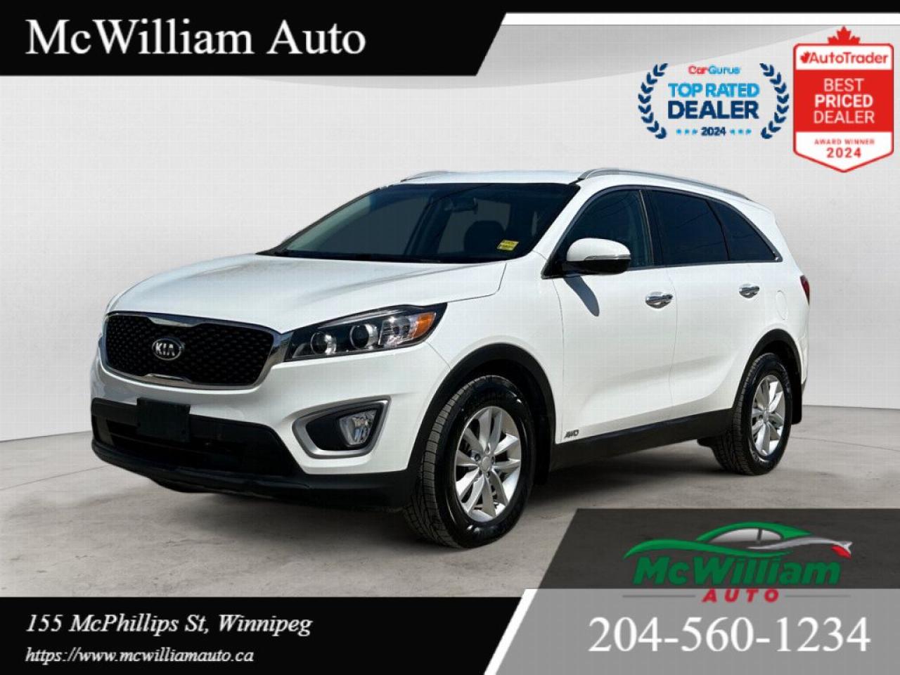 Used 2018 Kia Sorento LX Turbo AWD| HTD SEATS & WHEEL|BACK UP CAM|CLEAN TITLE| for sale in Winnipeg, MB
