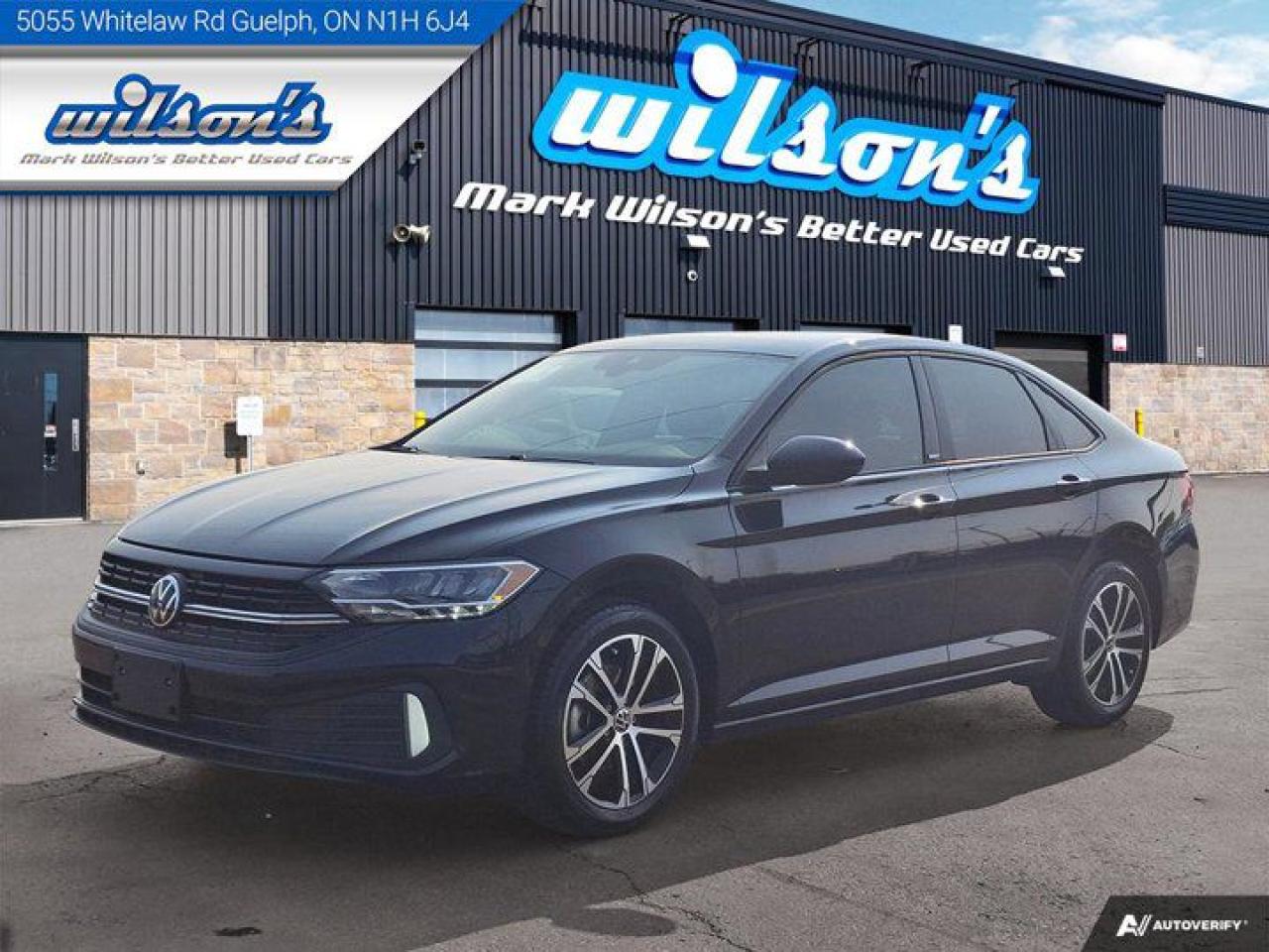 Used 2024 Volkswagen Jetta ComfortlineSport | 6-Speed Manual | Leather | Sunroof | Adaptive Cruise | New Tires | New Brakes | for sale in Guelph, ON