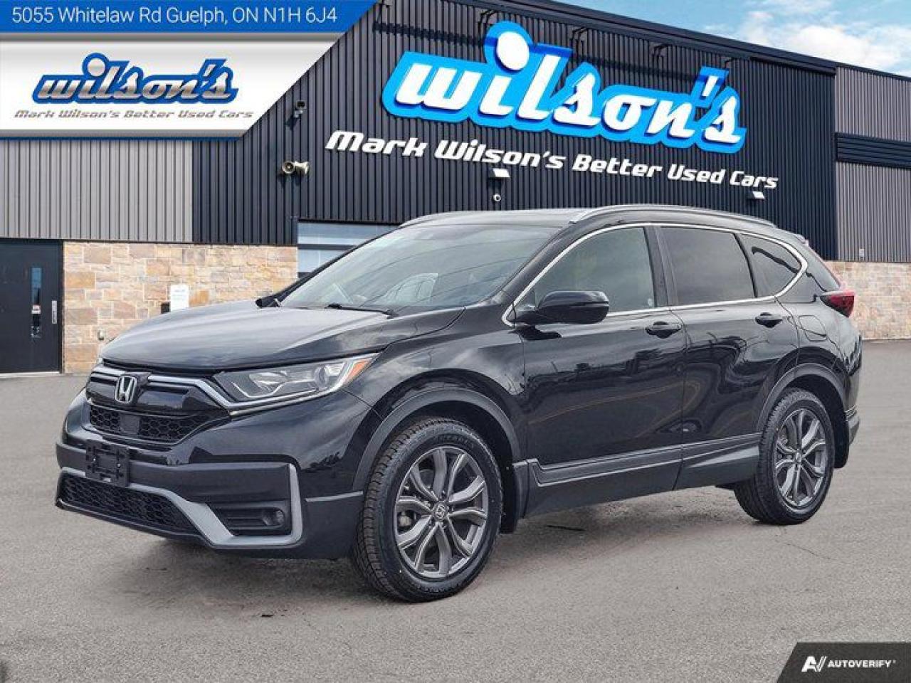 Used 2021 Honda CR-V Sport AWD | Split Leather | Sunroof | Heated Seats & Steering | Adaptive Cruise Control | and More ! for sale in Guelph, ON