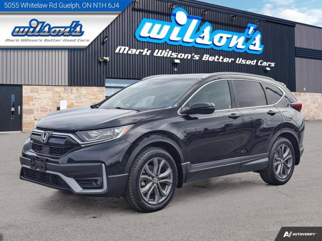 Used 2021 Honda CR-V Sport AWD | Split Leather | Sunroof | Heated Seats & Steering | Adaptive Cruise | New Tires + Brakes for sale in Guelph, ON