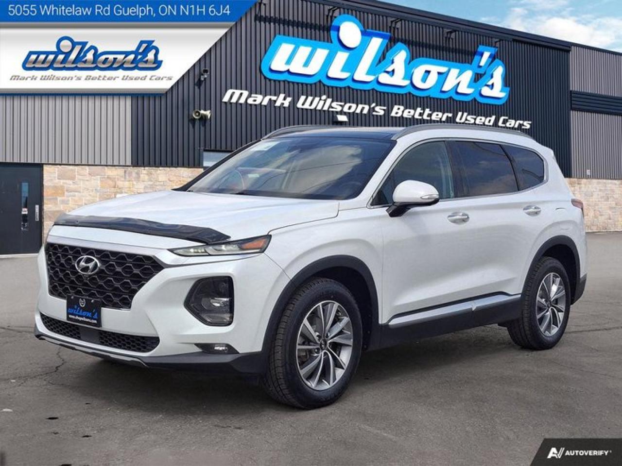 Used 2019 Hyundai Santa Fe Luxury 2.0T | Leather | Pano Roof | Adaptive Cruise | Heated Wheel + Seats | New Tires & Brakes for sale in Guelph, ON