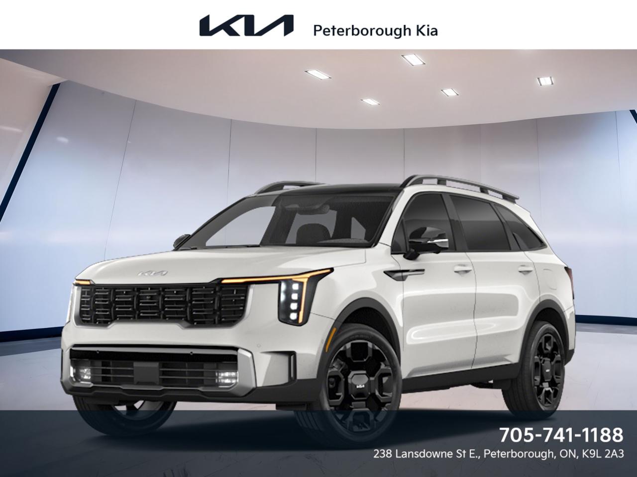 New 2025 Kia Sorento X-Line AWD for sale in Peterborough, ON