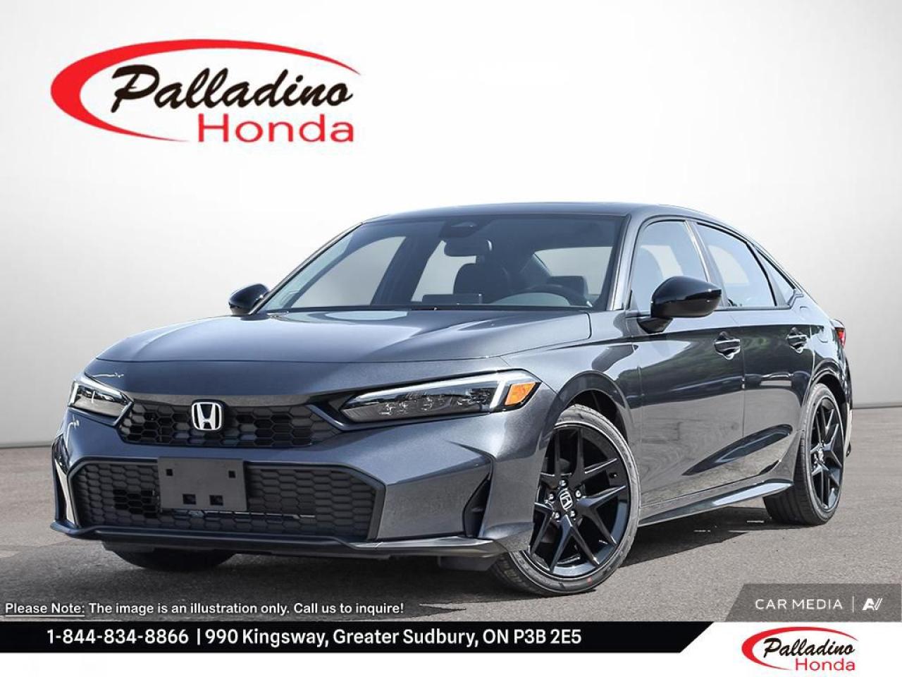 New 2025 Honda Civic Sedan Sport for sale in Greater Sudbury, ON