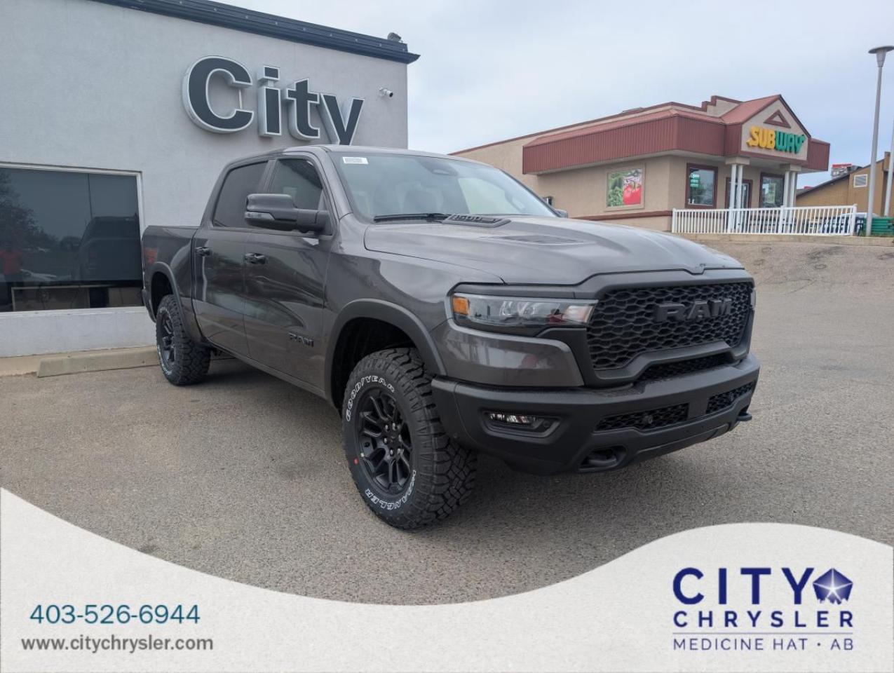 New 2025 RAM 1500 Rebel 4x4 Crew Cab 5'7