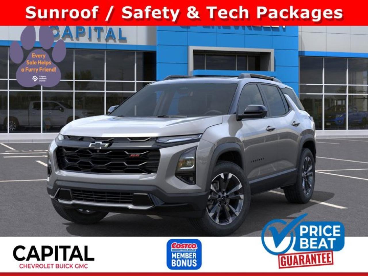 New 2026 Chevrolet Equinox AWD RS for sale in Calgary, AB