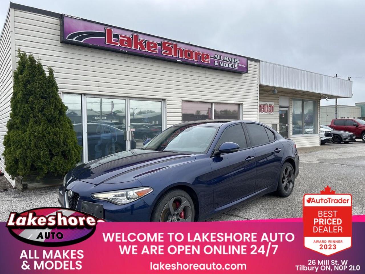 Used 2018 Alfa Romeo Giulia  for sale in Tilbury, ON