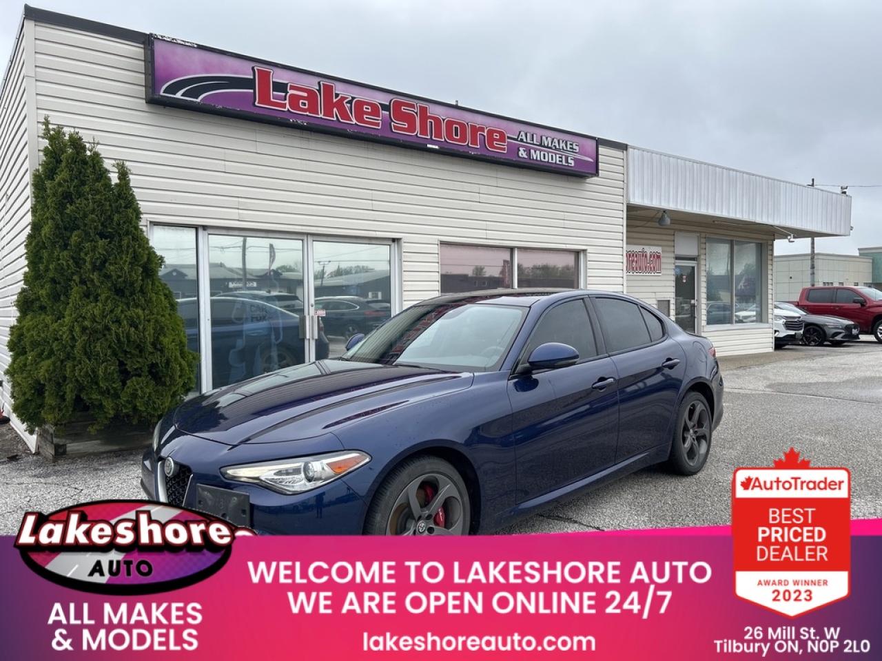 Used 2018 Alfa Romeo Giulia  for sale in Tilbury, ON