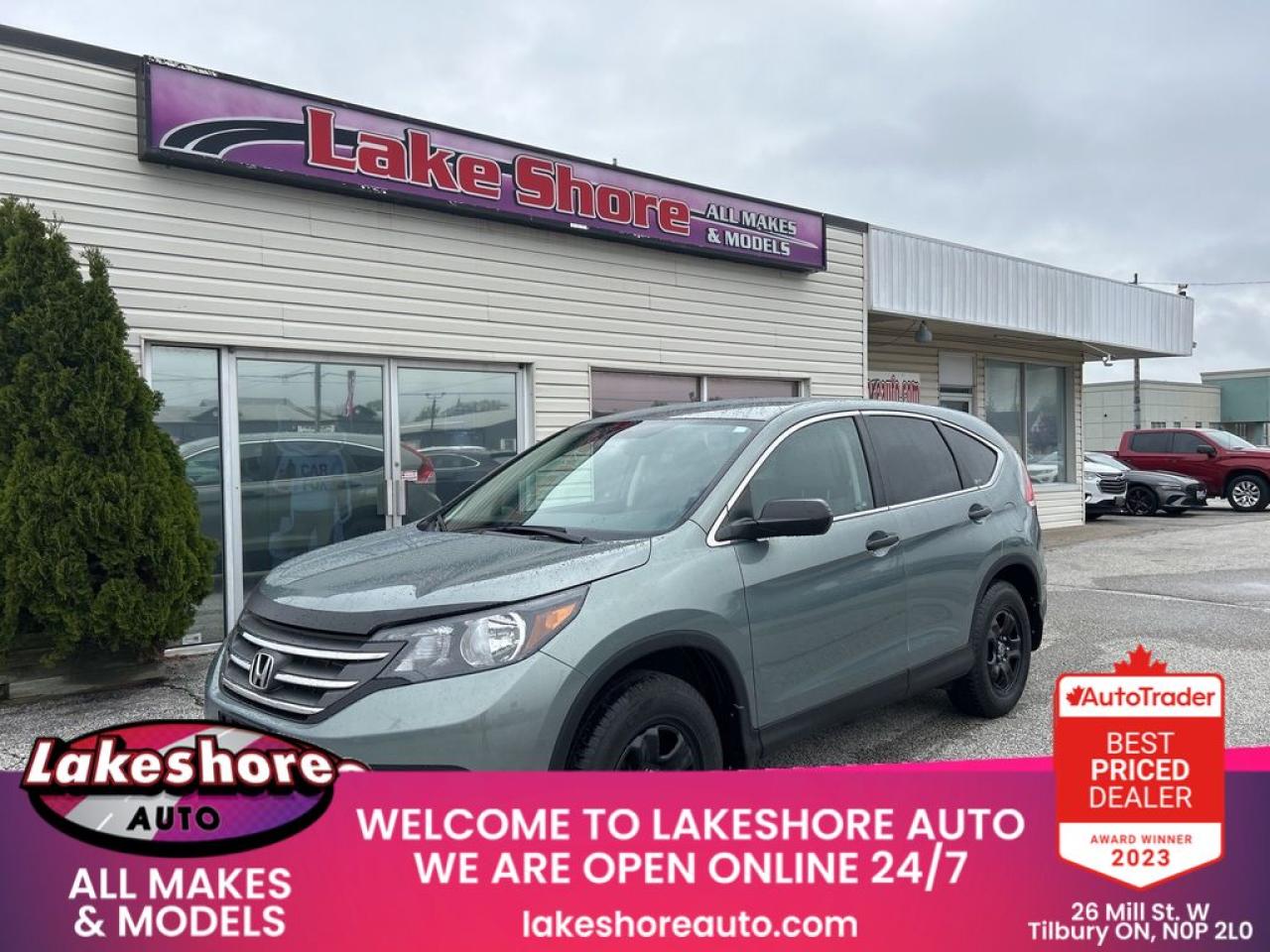 Used 2012 Honda CR-V LX for sale in Tilbury, ON