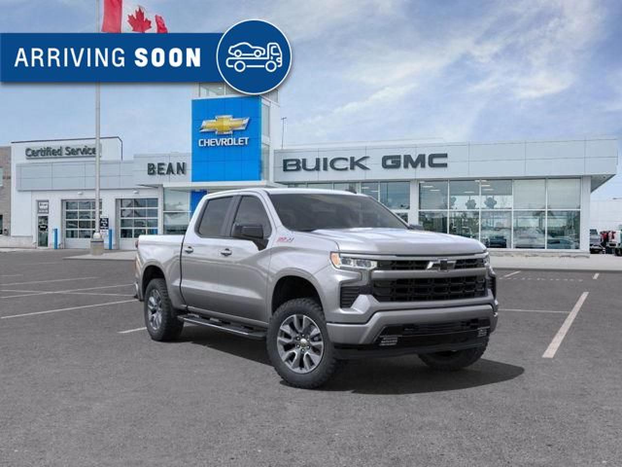 New 2025 Chevrolet Silverado 1500 RST 5.3L V8 WITH REMOTE START/ENTRY, HEATED FRONT SEATS, HEATED STEERING WHEEL, HD REAR VISION, BOSE SOUND SYSTEM, APPLE CARPLAY AND ANDROID AUTO for sale in Carleton Place, ON