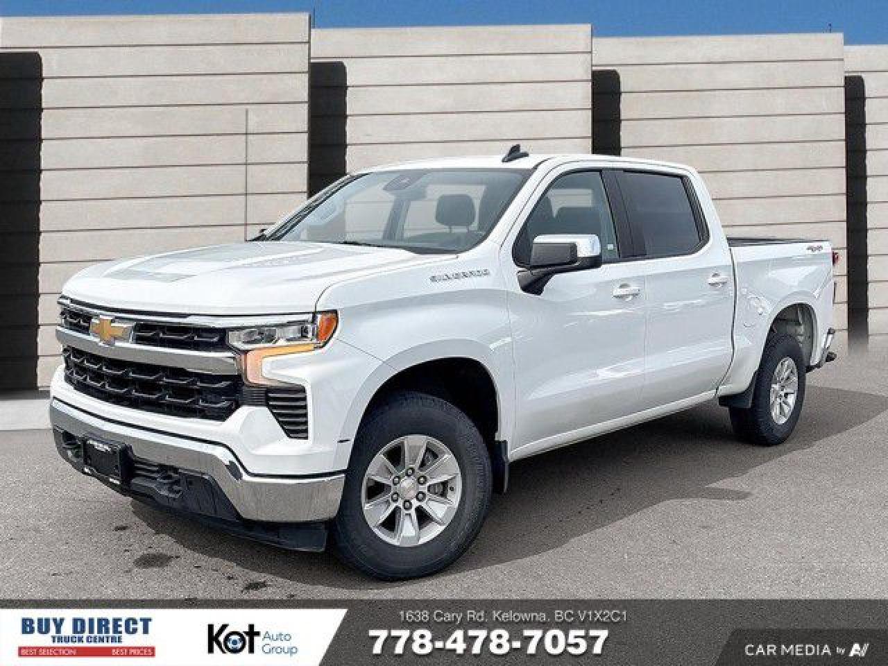 Used 2023 Chevrolet Silverado 1500 LT AUTO, KEYLESS ENTRY, BACK UP CAMERA, BLUETOOTH, TOUCH SCREEN, HEATED SEATS AND WHEEL, TOW PACKAGE!!!! for sale in Kelowna, BC