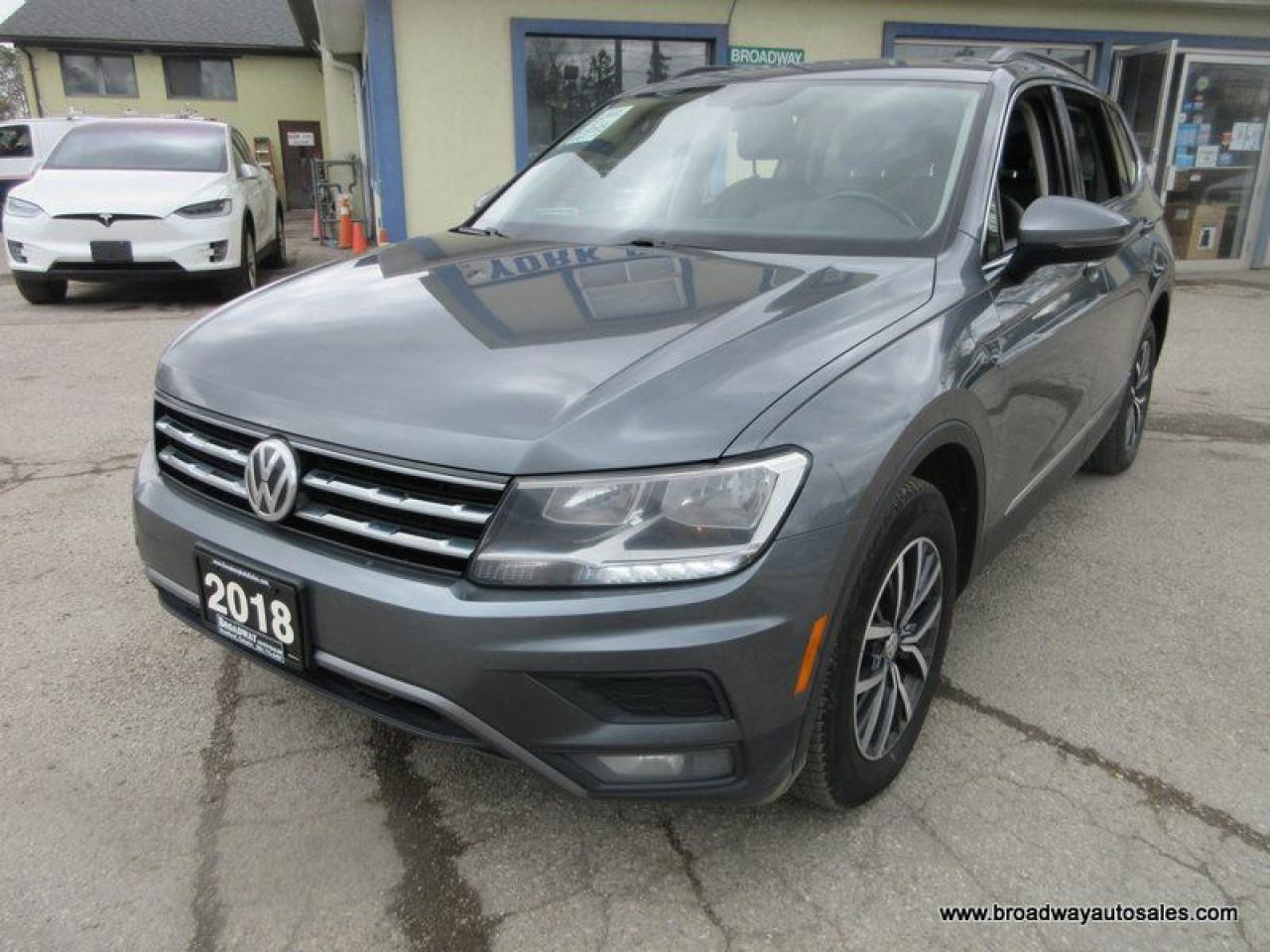 Used 2018 Volkswagen Tiguan ALL-WHEEL DRIVE SEL-TSI-MODEL 5 PASSENGER 2.0L - TURBO.. LEATHER.. HEATED SEATS.. PANORAMIC SUNROOF.. BACK-UP CAMERA.. BLUETOOTH SYSTEM.. for sale in Bradford, ON