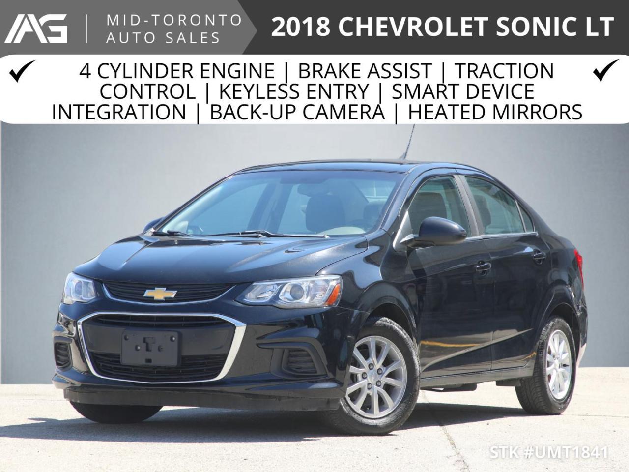 Used 2018 Chevrolet Sonic LT  SEDAN for sale in North York, ON